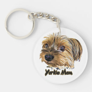 Yorkie Maman Cute Yorkshire Le visage de Terrier Y