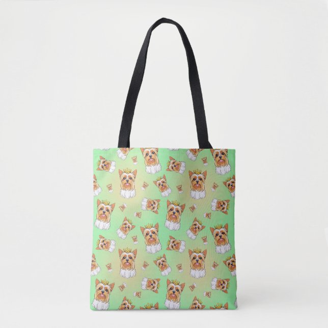 Yorkie pattern tasche (Vorderseite)