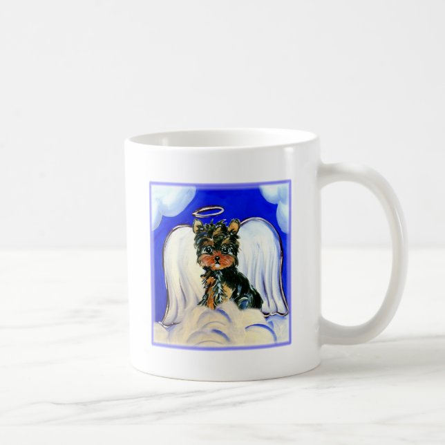 Yorkie Poo Angel Kaffeetasse (Rechts)