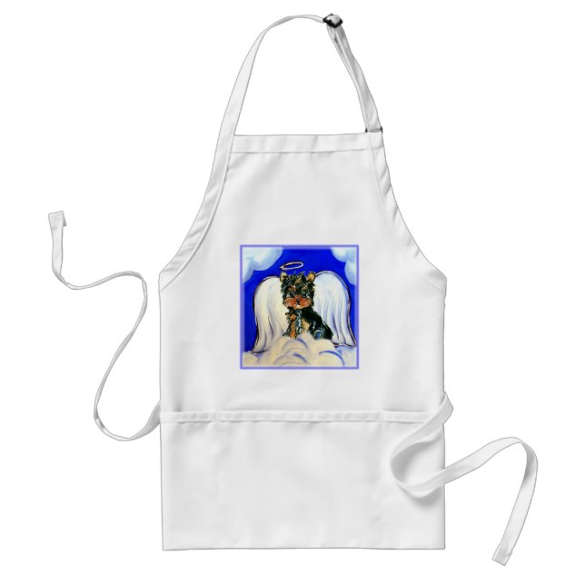 Yorkie Poo Angel Schürze (Vorne)