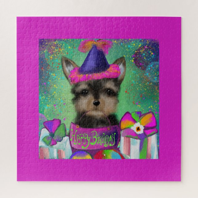 YORKIE POO BIRTHDAY (Vertikal)