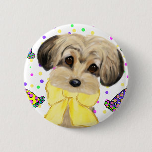 Yorkie Poo Button