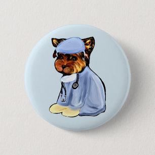 Yorkie Poo Button