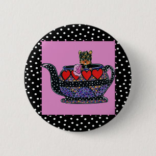 Yorkie Poo Button