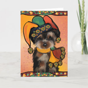 Yorkie Poo Dankeskarte