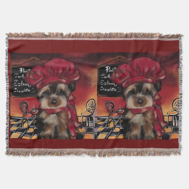 YORKIE POO DECKE (Vorderseite)