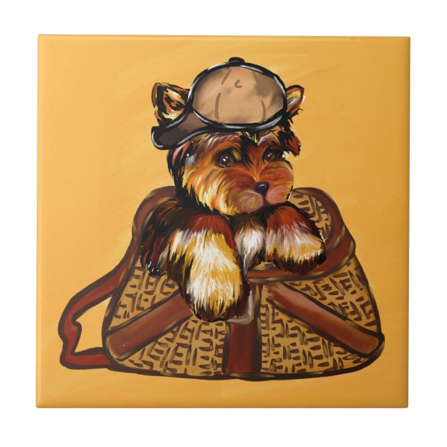 YORKIE POO FLIESE (Vorderseite)