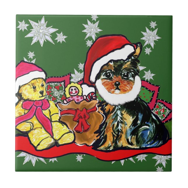 YORKIE POO FLIESE (Vorderseite)