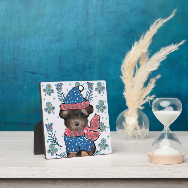 Yorkie Poo Fotoplatte (InSitu)