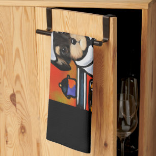 YORKIE POO     GESCHIRRTUCH