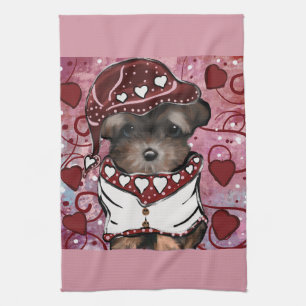 Yorkie Poo Geschirrtuch