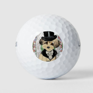 YORKIE POO GOLFBALL