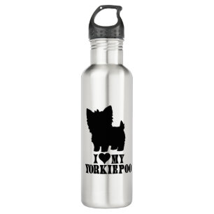 Yorkie Poo - Ich Liebe My Yorkie Poo Edelstahlflasche