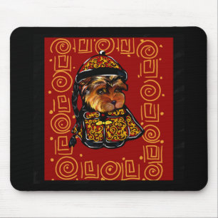 Yorkie Poo Jahr des Hundes Mousepad