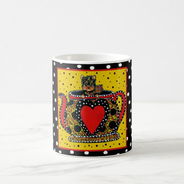 Yorkie Poo Kaffeetasse (Mittel)
