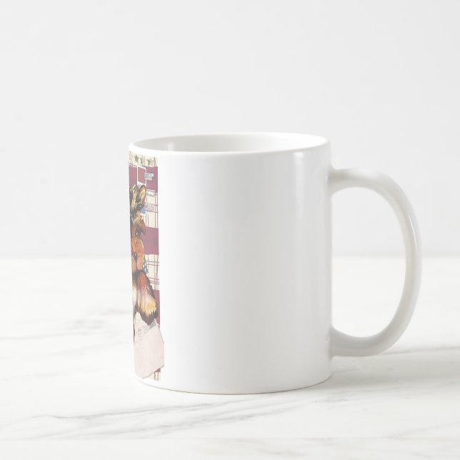 YORKIE POO KAFFEETASSE (Rechts)