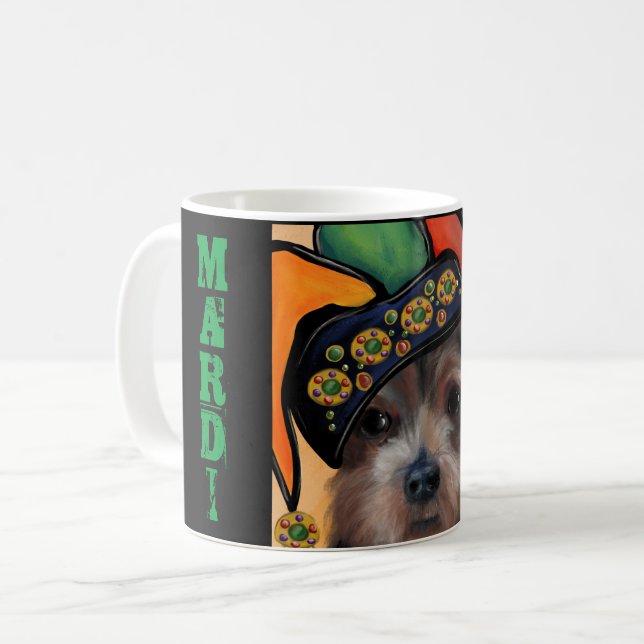 YORKIE POO KAFFEETASSE (Vorderseite Links)