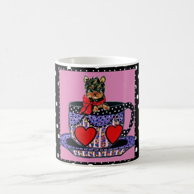 Yorkie Poo Kaffeetasse (Mittel)