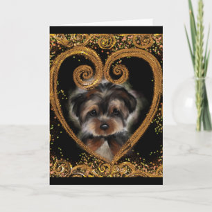 Yorkie Poo Karte