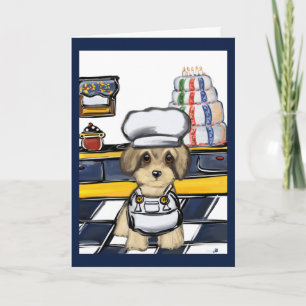 Yorkie Poo Koch Karte
