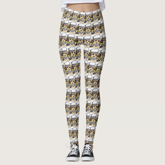 YORKIE POO KOCH LEGGINGS (Vorderseite)