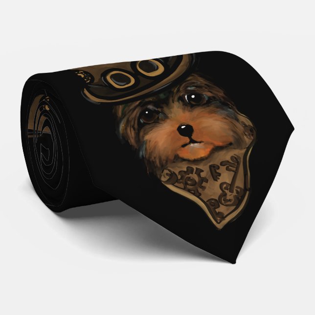 Yorkie Poo Krawatte (Gerollt)