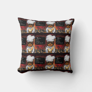 YORKIE POO   KÜCHENCHEF  KISSEN