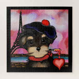 YORKIE POO KÜNSTLER IN PARIS
