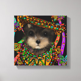 Yorkie Poo Leinwanddruck