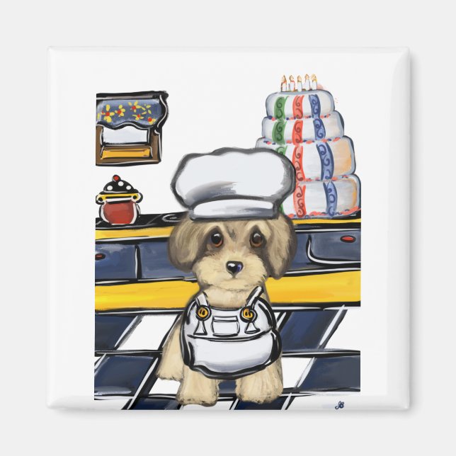 Yorkie Poo Magnet (Vorne)