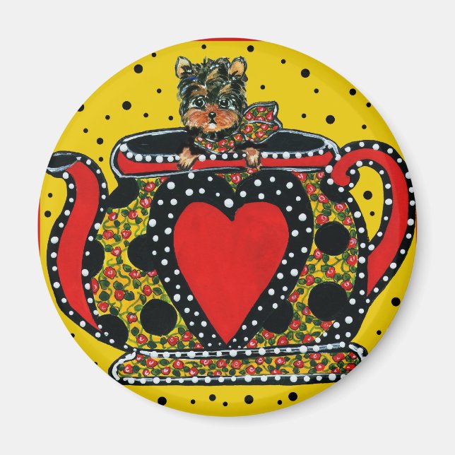 Yorkie Poo Magnet (Vorne)