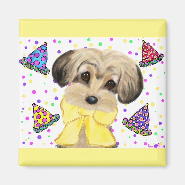 Yorkie Poo Magnet (Vorne)