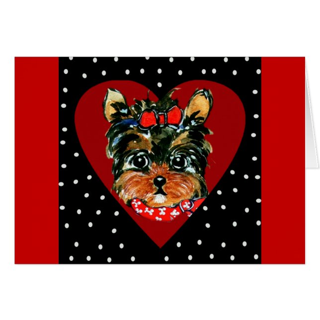 Yorkie Poo mignon (Devant horizontal)