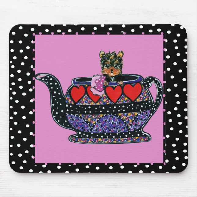 Yorkie Poo Mousepad (Vorne)