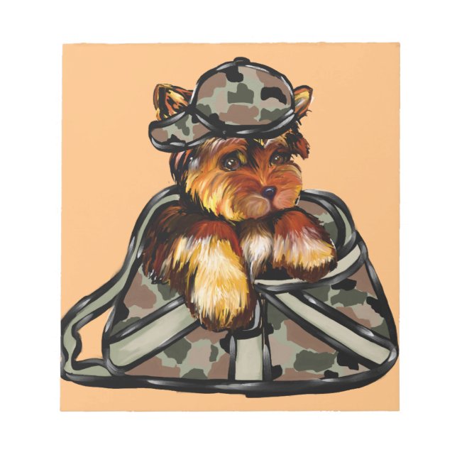 YORKIE POO NOTIZBLOCK (Vorderseite)