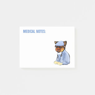 Yorkie Poo Post-it Klebezettel