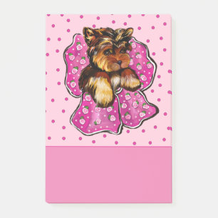 Yorkie Poo Post-it Klebezettel