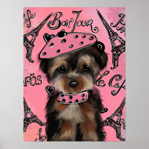 YORKIE POO POSTER