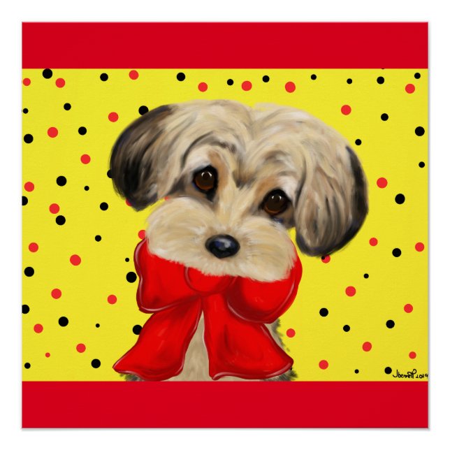 Yorkie Poo Poster (Vorderseite)