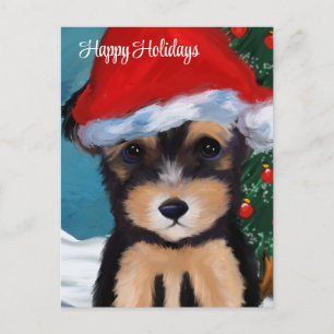 Yorkie Poo Postkarte