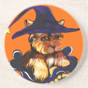 YORKIE POO SANDSTEIN UNTERSETZER