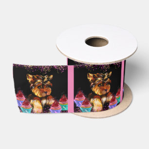 Yorkie Poo Satinband