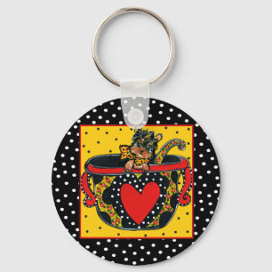 Yorkie Poo Schlüsselanhänger