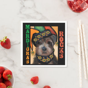 YORKIE POO          SERVIETTE
