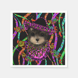 Yorkie Poo Serviette