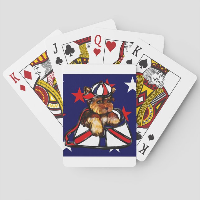 YORKIE POO SPIELKARTEN (Rückseite)