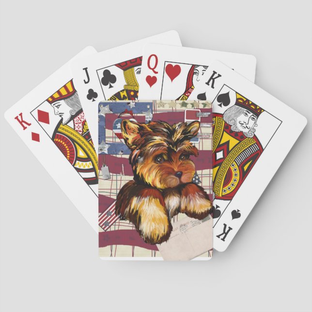 YORKIE POO SPIELKARTEN (Rückseite)