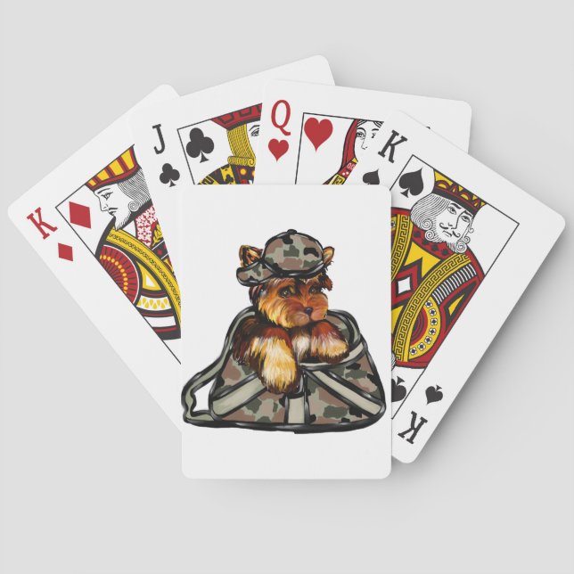 YORKIE POO SPIELKARTEN (Rückseite)
