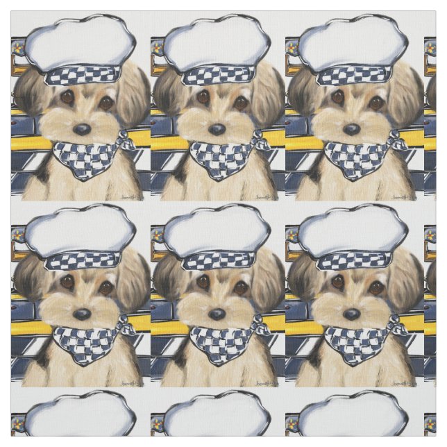 Yorkie Poo Stoff (Muster)