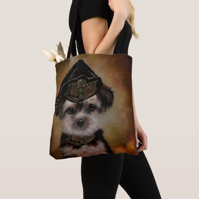 Yorkie Poo Tasche (Von Nahem)